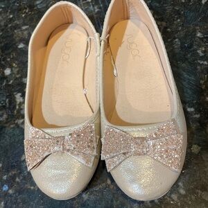 sugar glittery blush flats!  1